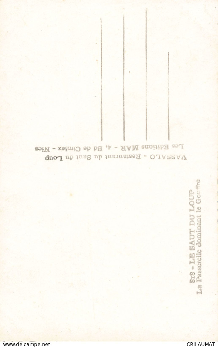 06-SAUT DU LOUP-N°T5271-G/0021 - Other & Unclassified