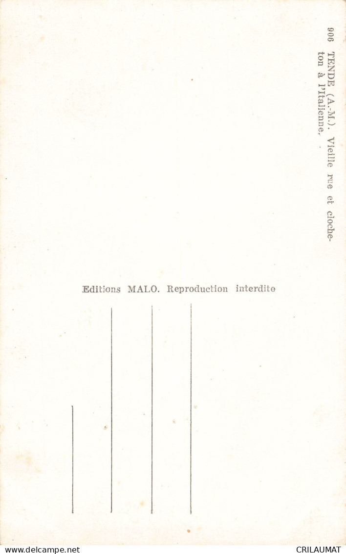 06-TENDE-N°T5271-F/0091 - Other & Unclassified