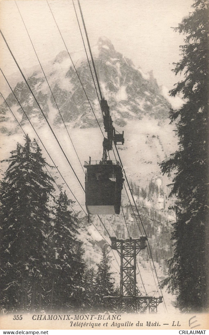 74-AIGUILLE DU MIDI-N°T5271-F/0029 - Otros & Sin Clasificación