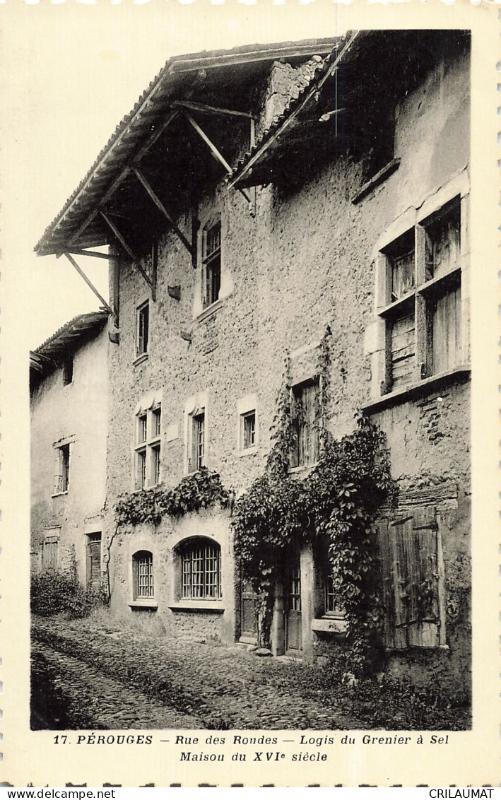 01-PEROUGES-N°T5271-E/0269 - Pérouges