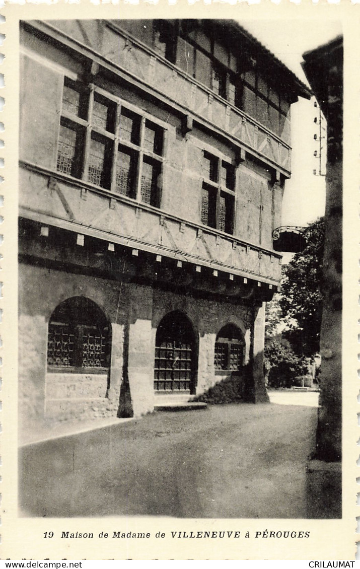 01-PEROUGES-N°T5271-E/0267 - Pérouges