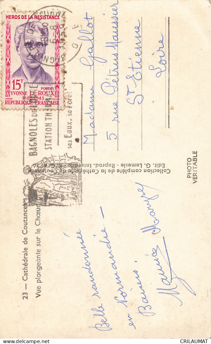 50-COUTANCES-N°T5271-E/0019 - Coutances