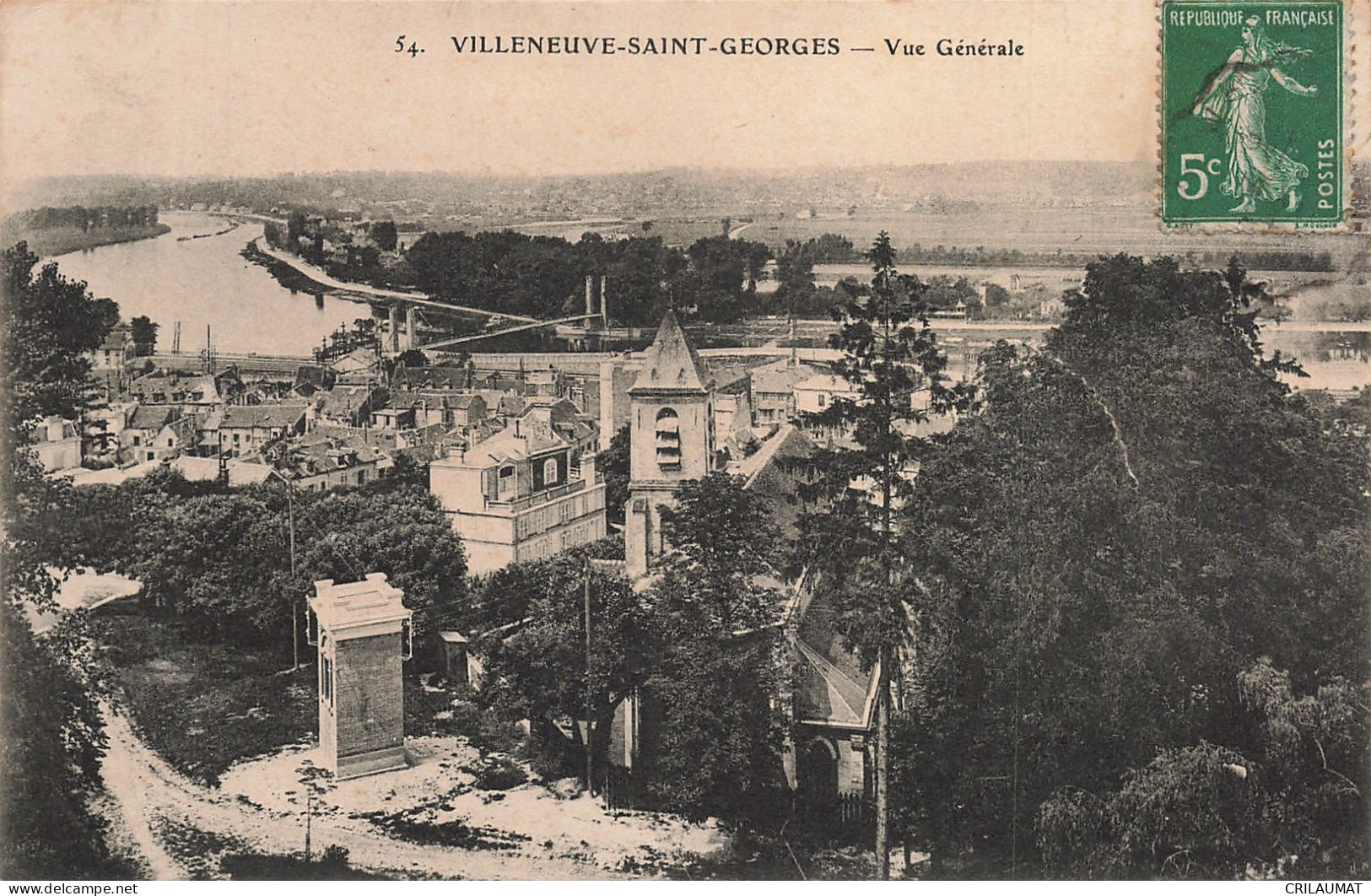 94-VILLENEUVE SAINT GEORGES-N°T5272-A/0057 - Villeneuve Saint Georges