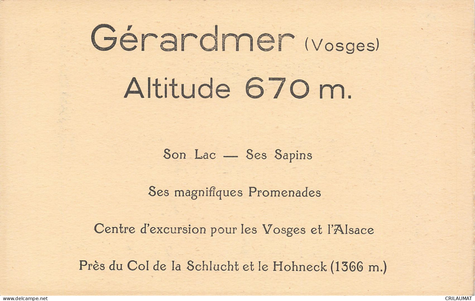 88-GERARDMER-N°T5272-A/0025 - Gerardmer