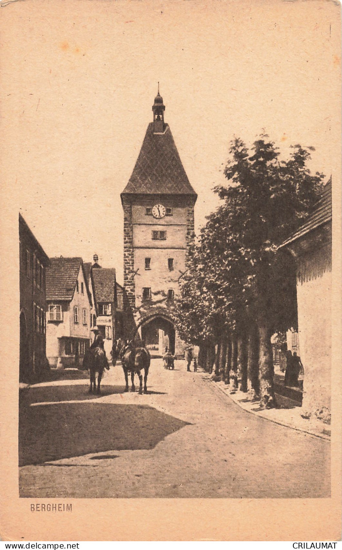 68-BERGHEIM-N°T5271-H/0081 - Autres & Non Classés