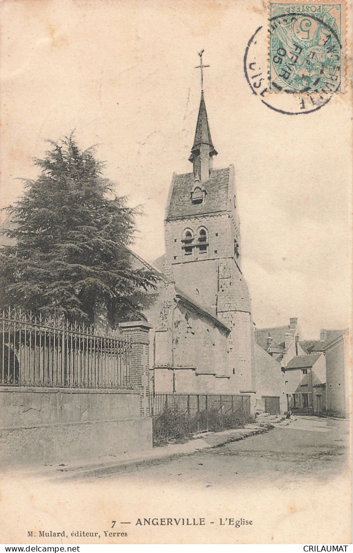 91-ANGERVILLE-N°T5271-H/0065 - Angerville