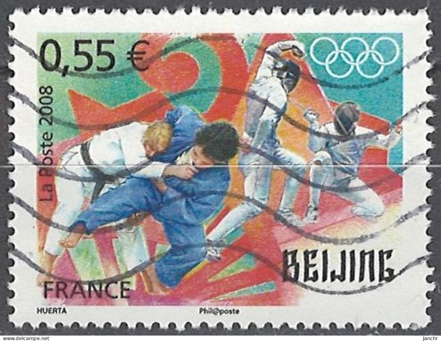 France Frankreich 2008. Mi.Nr. 4451, Used O - Used Stamps