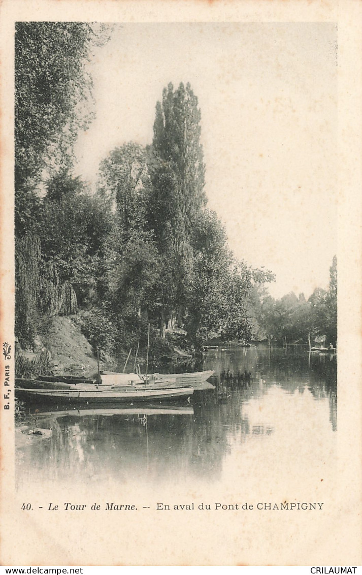 94-CHAMPIGNY-N°T5271-G/0355 - Champigny Sur Marne