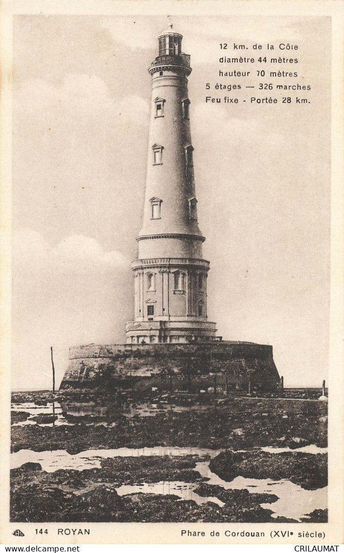 17-PHARE DE CORDOUAN-N°T5271-G/0341 - Sonstige & Ohne Zuordnung