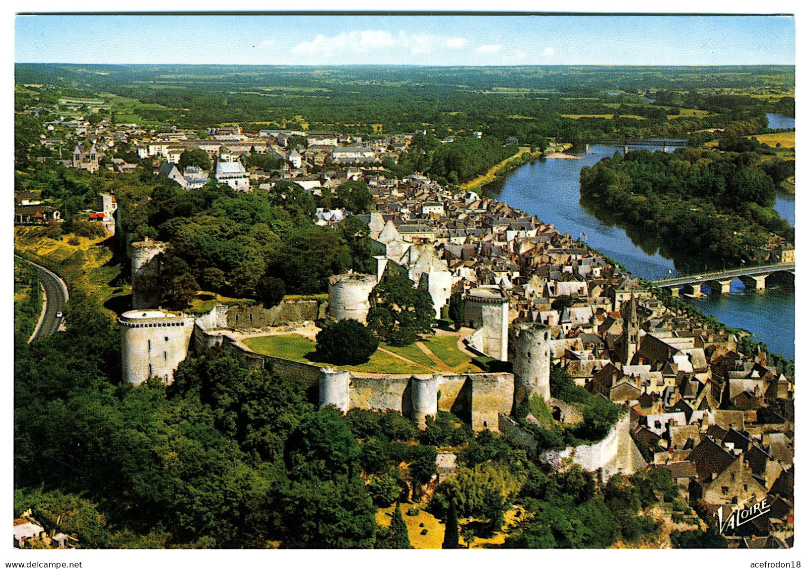 CHINON - Vue Générale Aérienne - Chinon