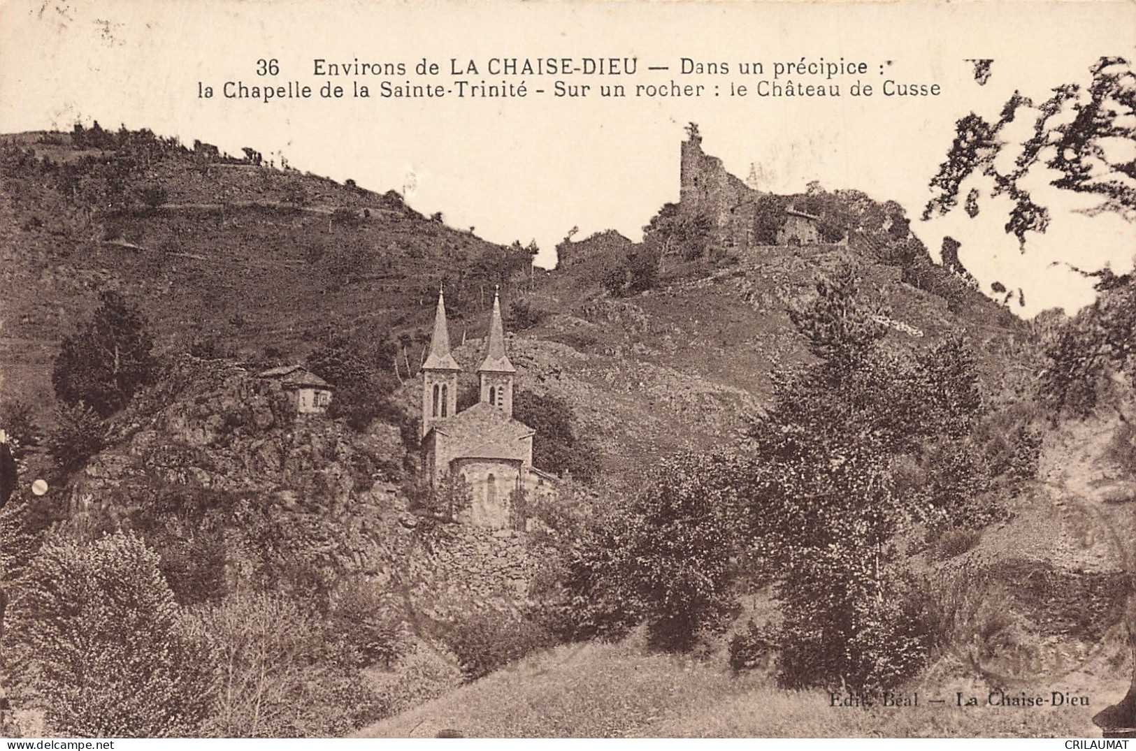 43-CHAPELLE DE LA SAINTE TRINITE-N°T5272-C/0339 - Other & Unclassified