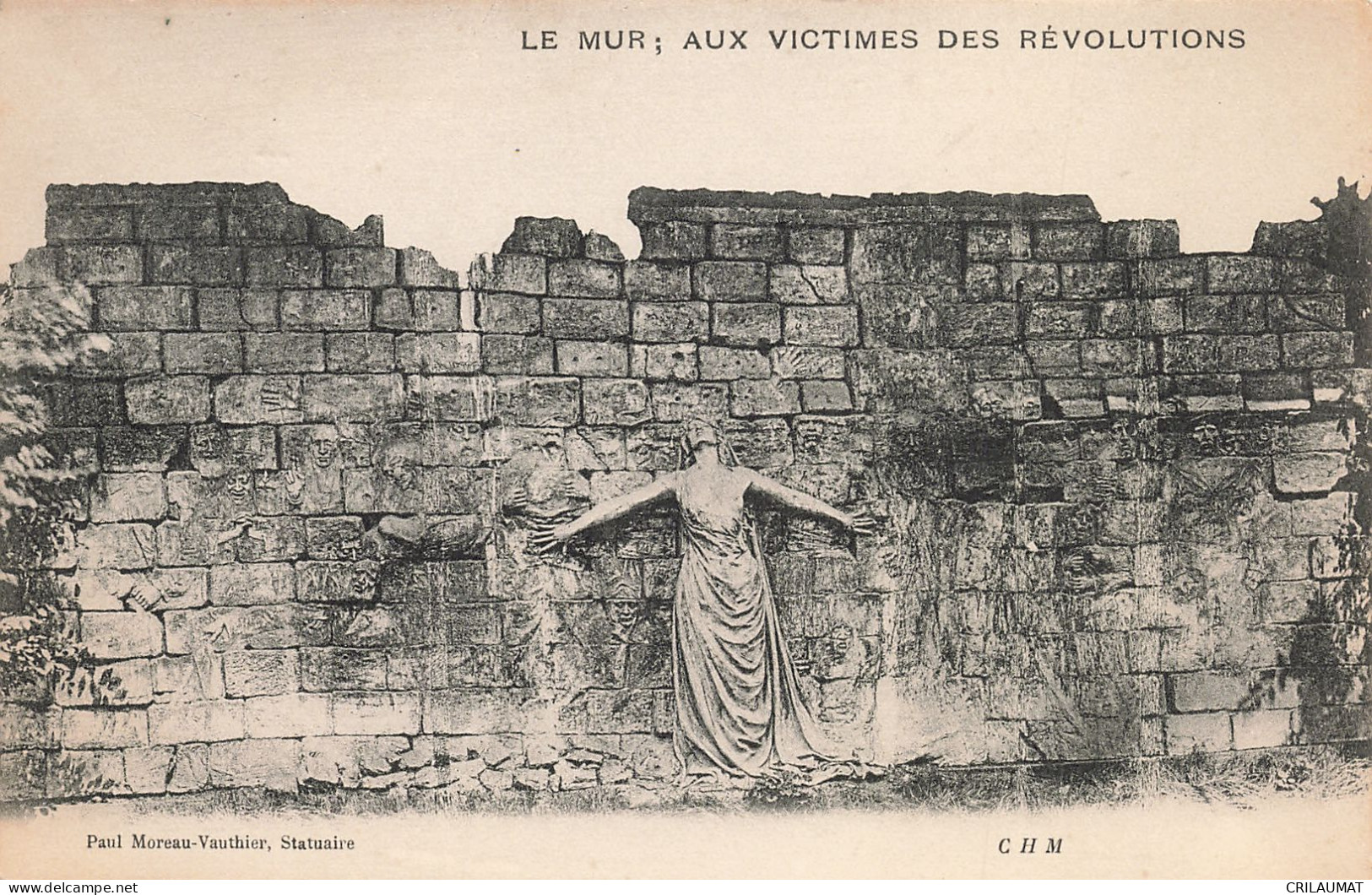 75-PARIS MUR AUX VICTIMES DES REVOLUTIONS-N°T5272-C/0299 - Andere & Zonder Classificatie