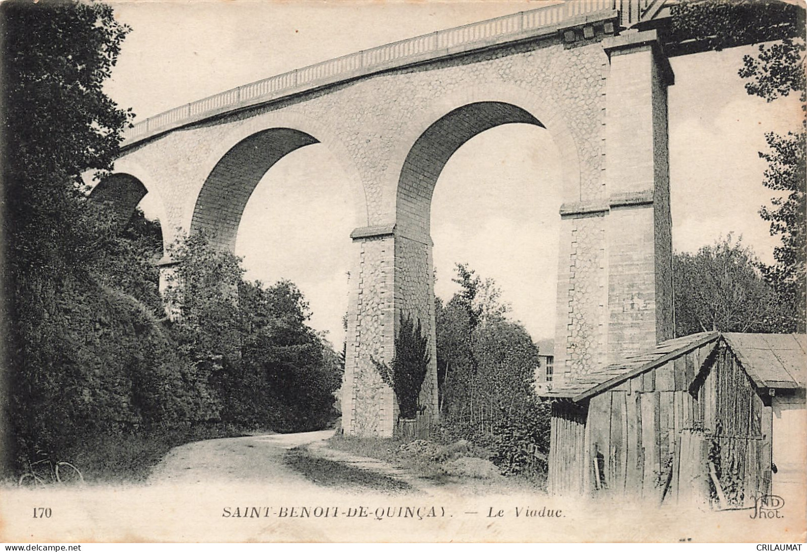 86-SAINT BENOIT DE QUINCAY-N°T5272-C/0135 - Saint Benoît