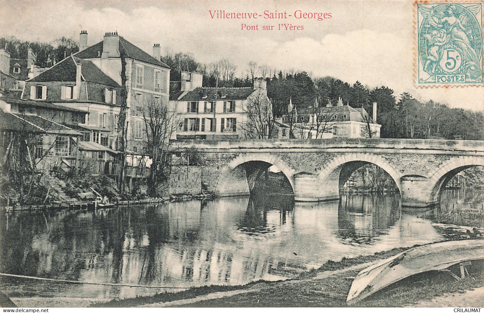 94-VILLENEUVE SAINT GEORGES-N°T5272-B/0291 - Villeneuve Saint Georges