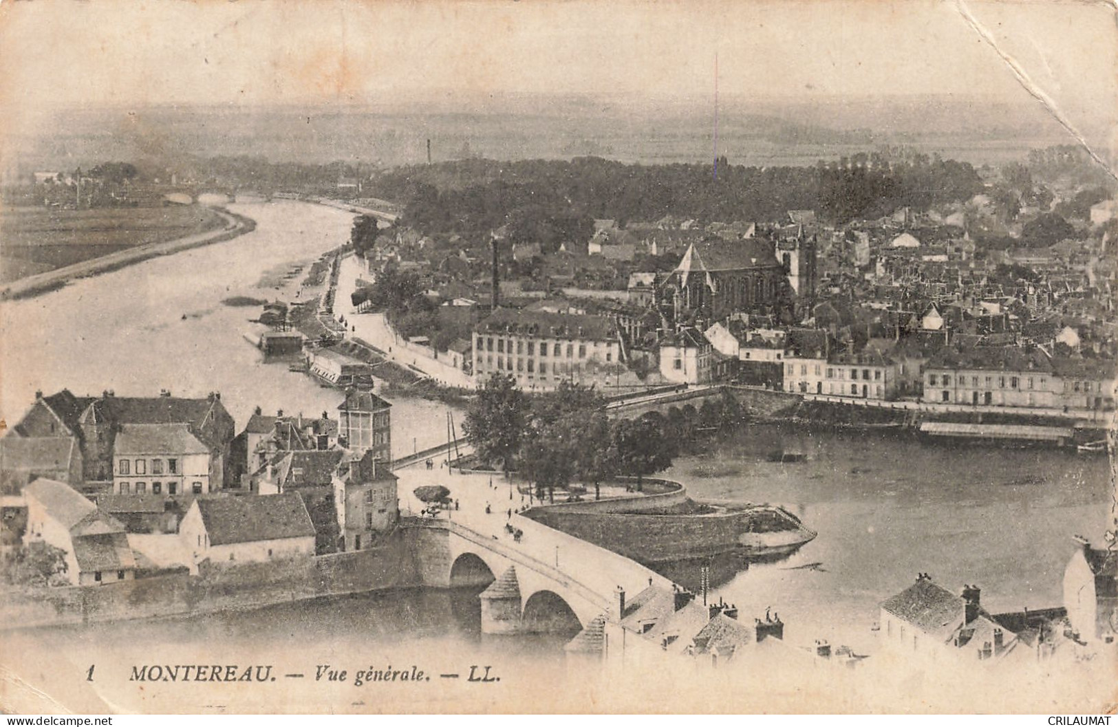 77-MONTEREAU-N°T5272-B/0265 - Montereau