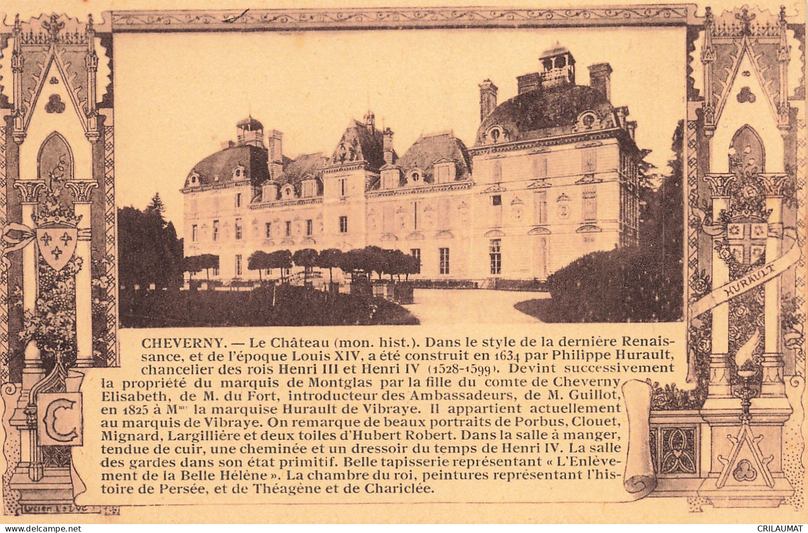 41-CHEVERNY-N°T5272-B/0145 - Cheverny