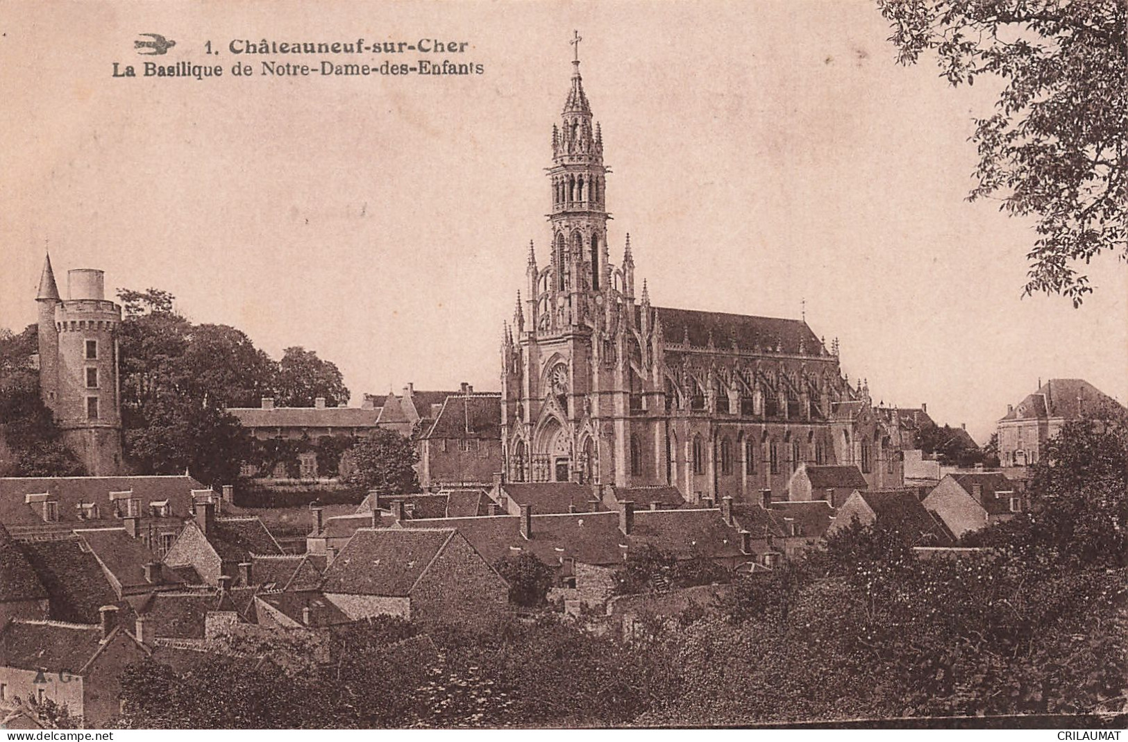 18-CHATEAUNEUF SUR CHER-N°T5272-B/0073 - Chateauneuf Sur Cher