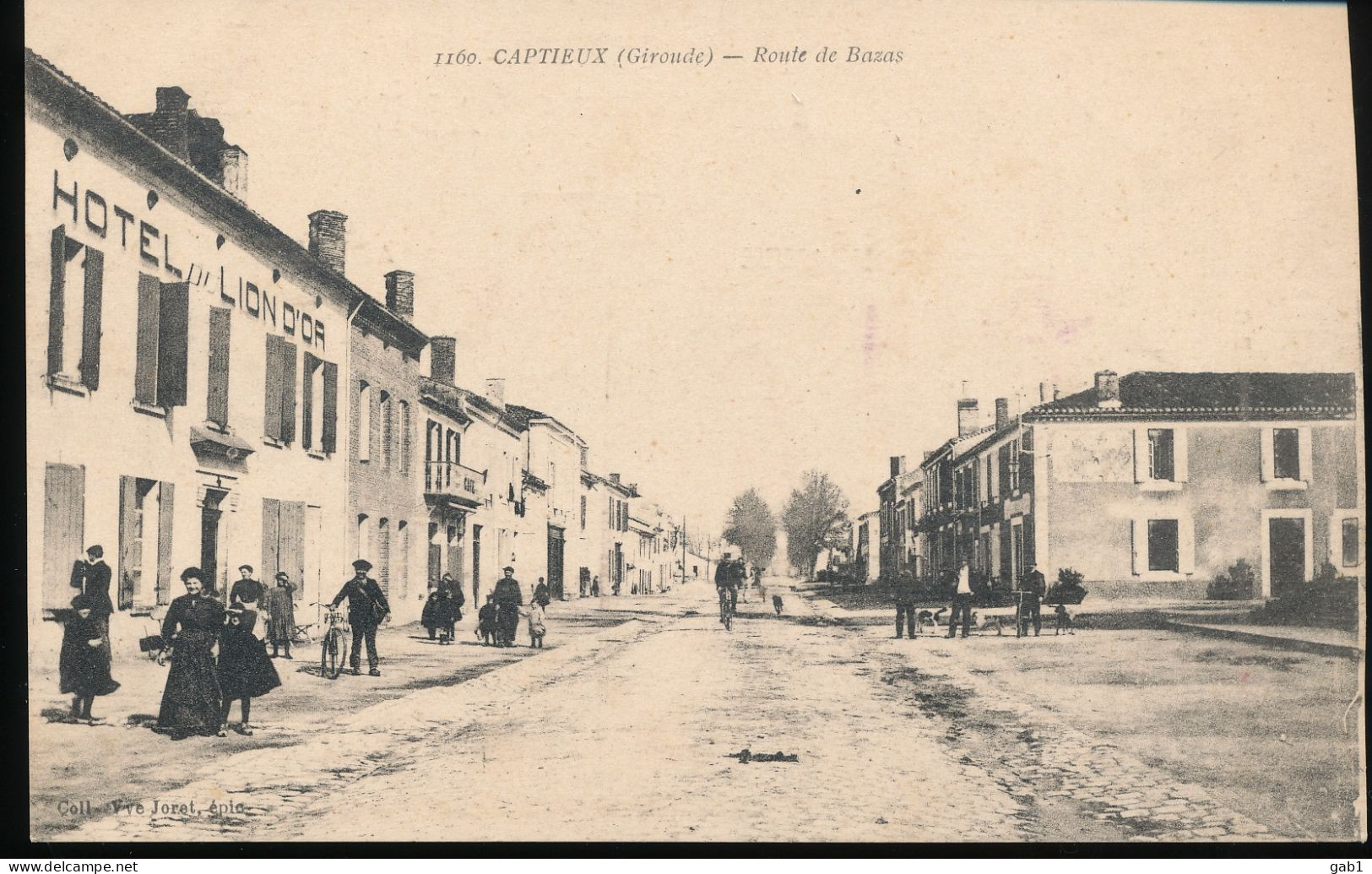 33 --- Captieux -- Route De Bazas - Autres & Non Classés