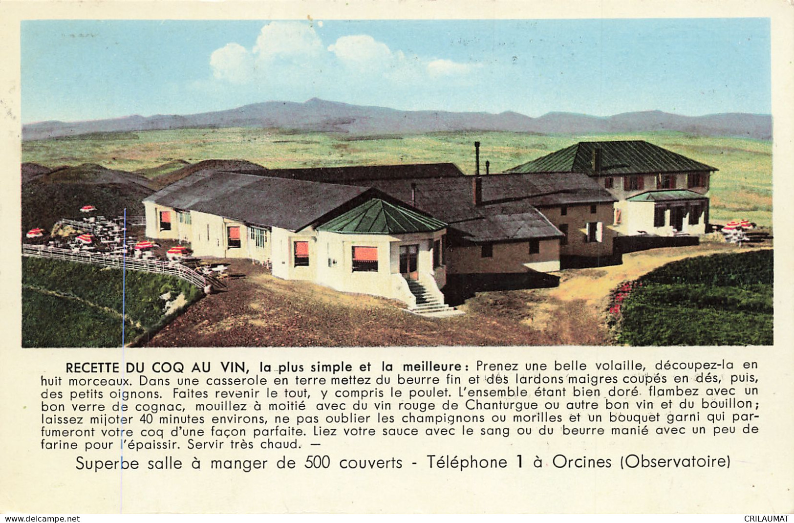 63-ORCINES-N°T5272-E/0383 - Andere & Zonder Classificatie