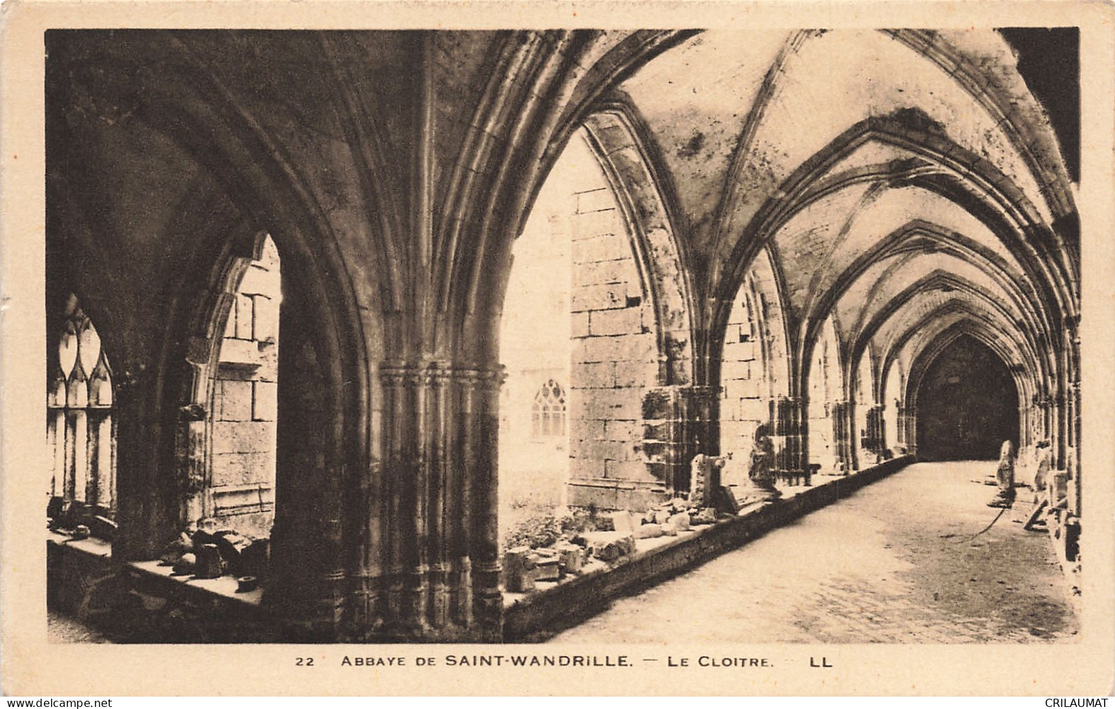 76-SAINT WANDRILLE-N°T5272-E/0329 - Saint-Wandrille-Rançon