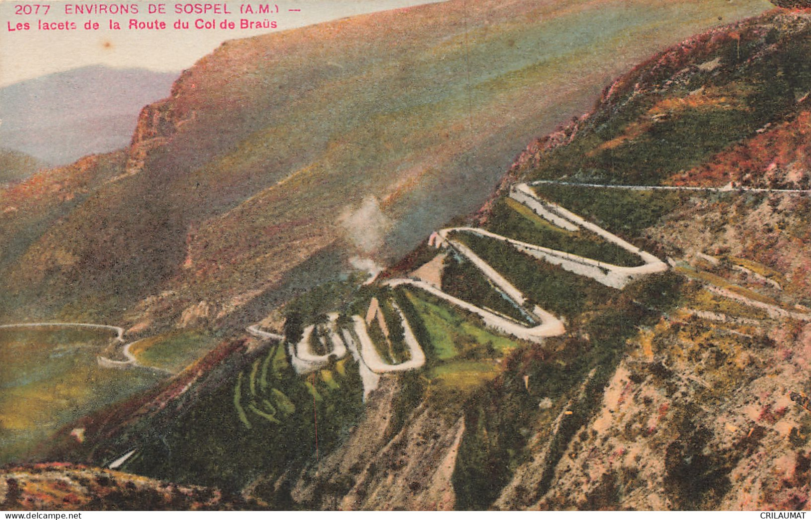 06-COL DE BRAUS-N°T5272-E/0181 - Other & Unclassified