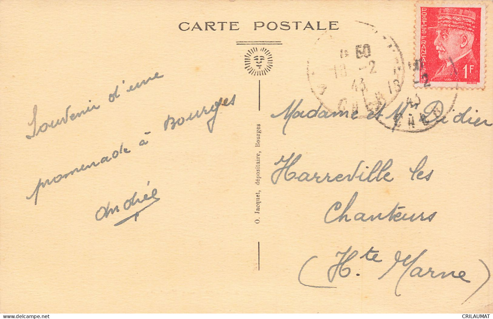 18-BOURGES-N°T5272-E/0155 - Bourges