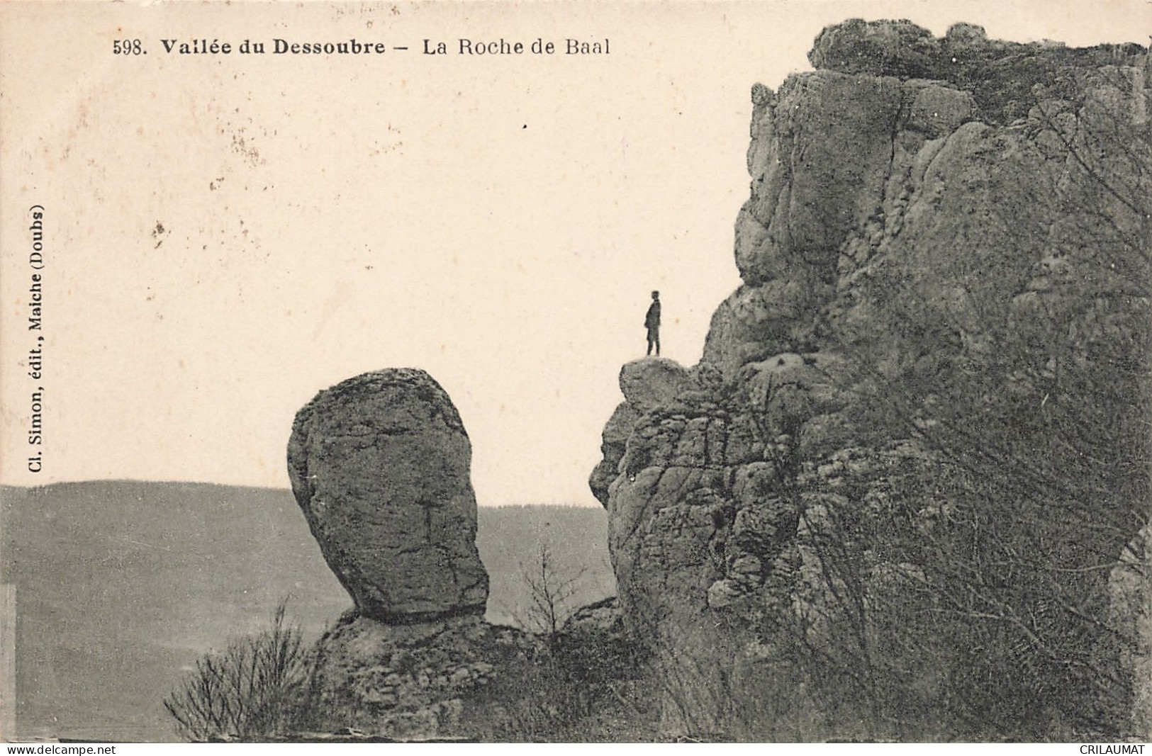 25-ROCHE DE BAAL-N°T5272-E/0157 - Autres & Non Classés