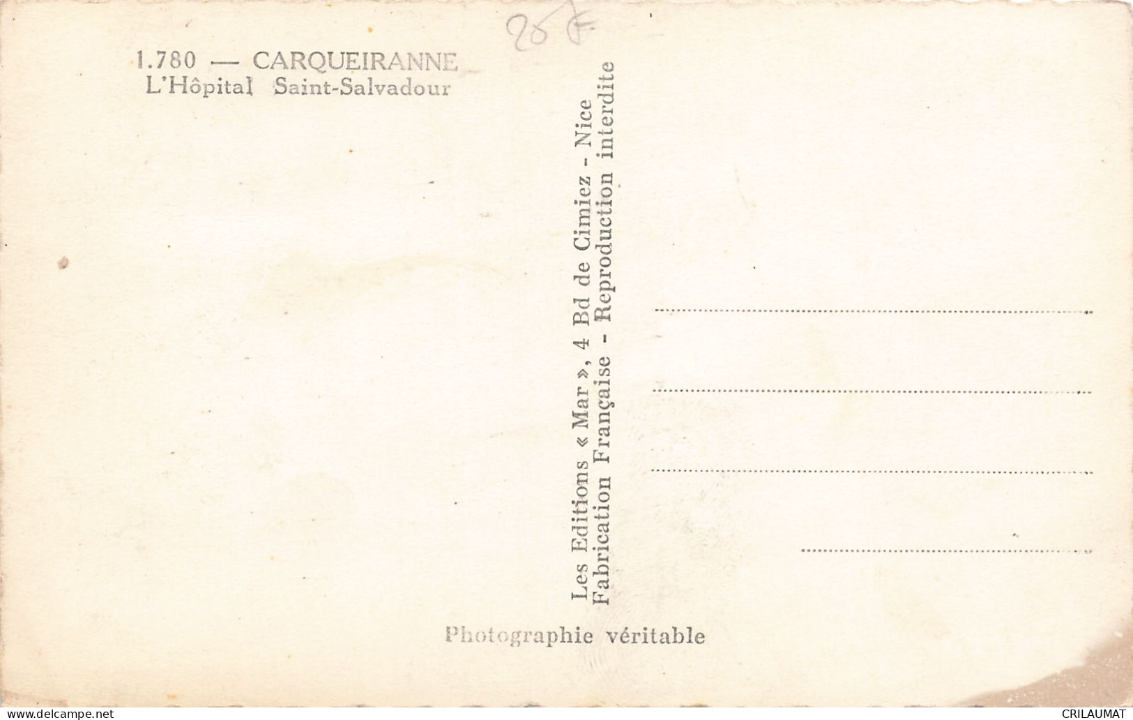 83-CARQUEIRANNE-N°T5272-D/0387 - Carqueiranne