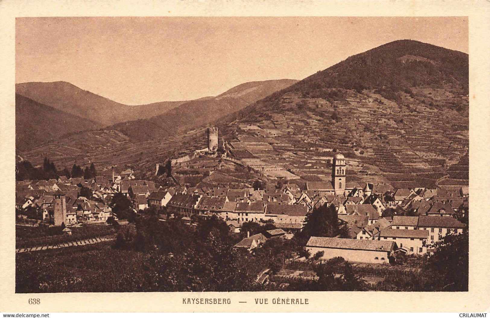 68-KAYSERSBERG-N°T5272-D/0375 - Kaysersberg