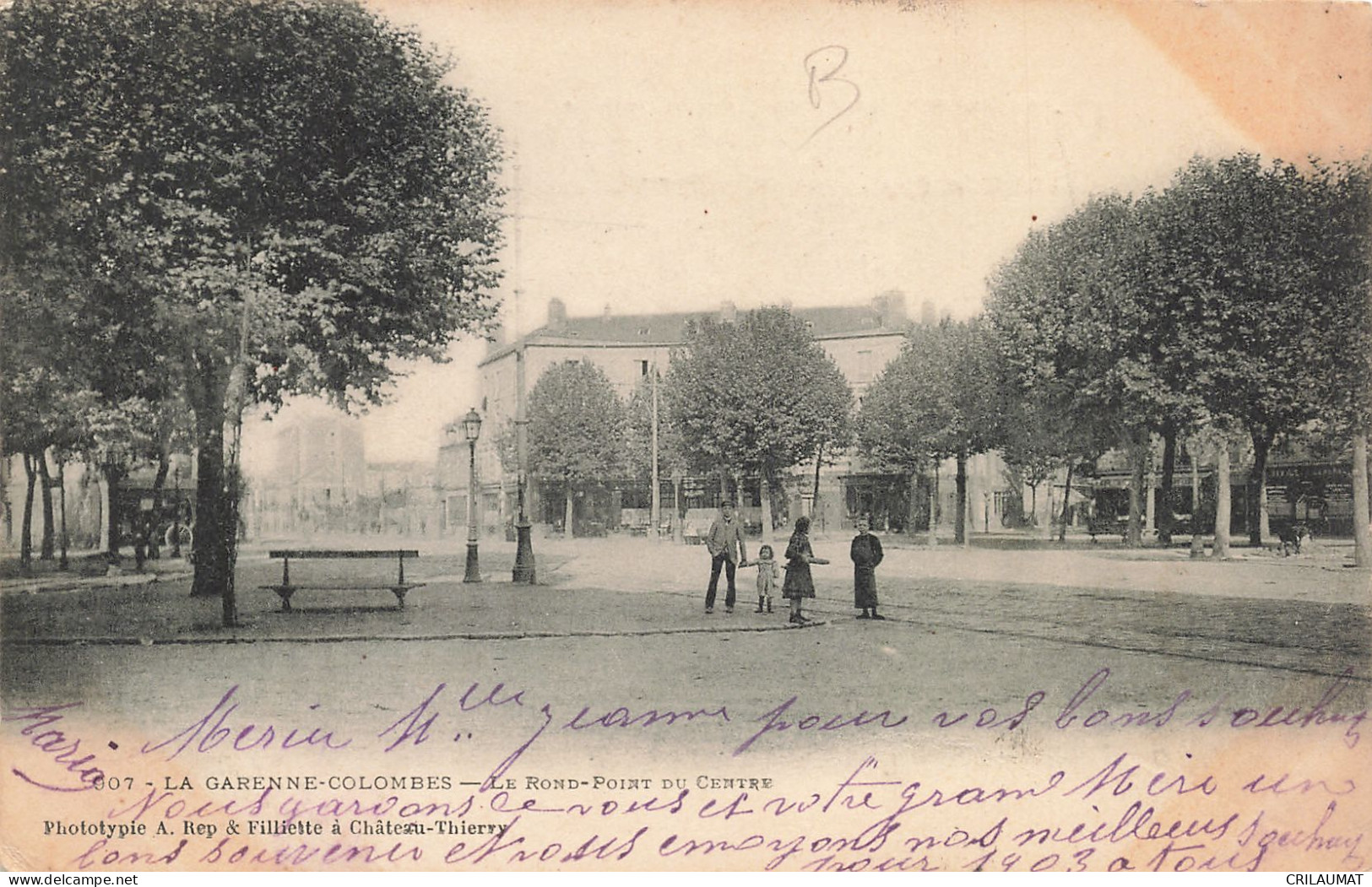 92-LA GARENNE COLOMBES-N°T5272-D/0211 - La Garenne Colombes