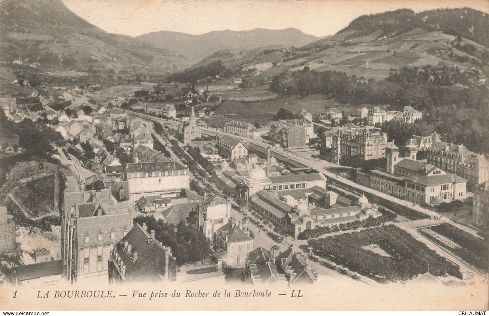 63-LA BOURBOULE-N°T5272-D/0157 - La Bourboule