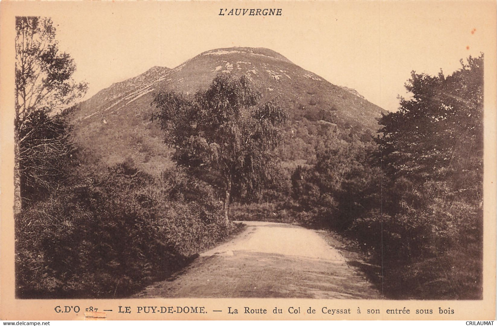 63-COL DE CEYSSAT-N°T5272-D/0089 - Sonstige & Ohne Zuordnung