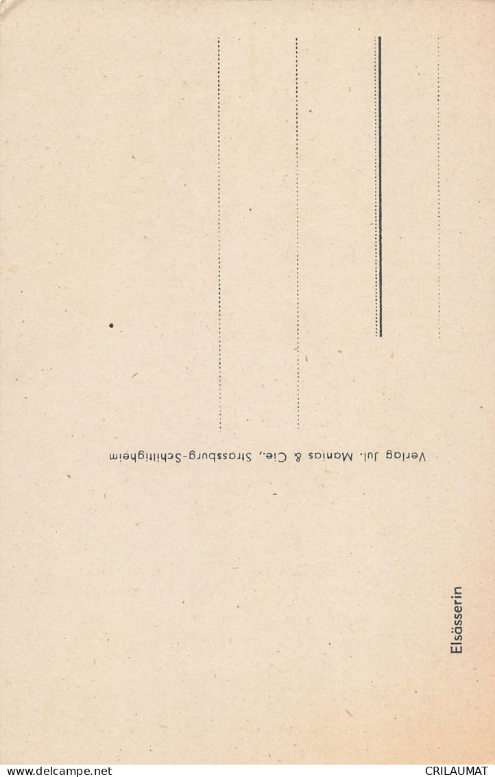 67-ALSACE FOLKLORE ALSACIENNE-N°T5272-H/0167 - Sonstige & Ohne Zuordnung