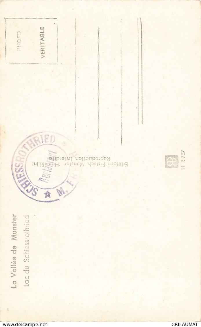 88-LAC DU SCHIESSROTHRIED-N°T5272-G/0065 - Other & Unclassified