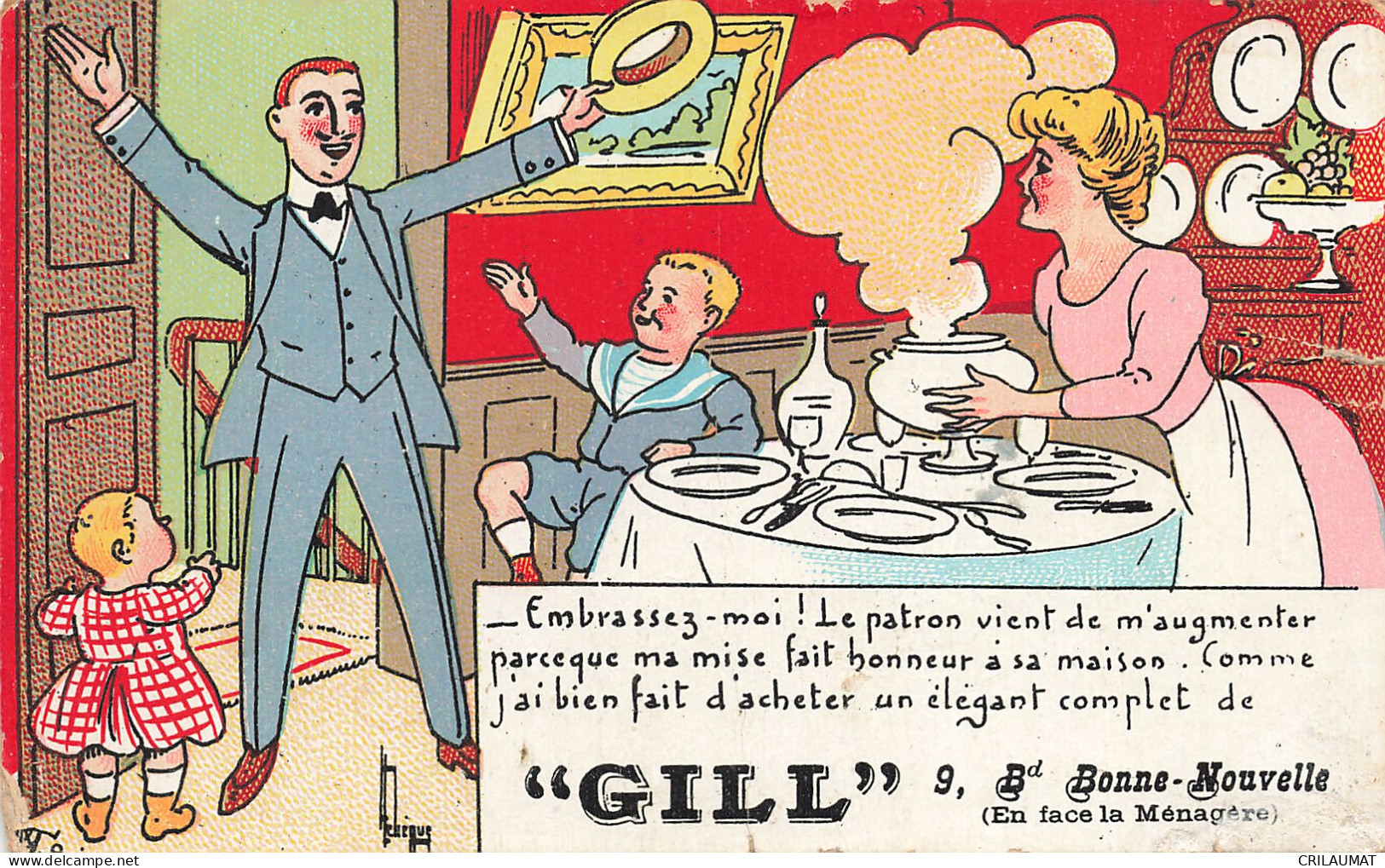 75-PARIS GILL-N°T5273-C/0171 - Andere & Zonder Classificatie