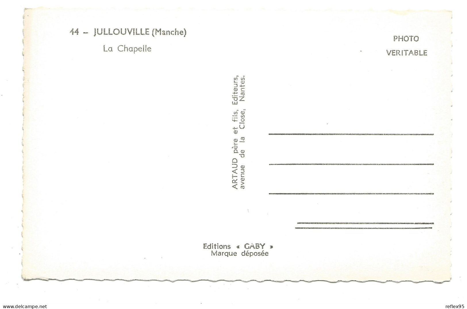 JULLOUVILLE - La Chapelle - Other & Unclassified