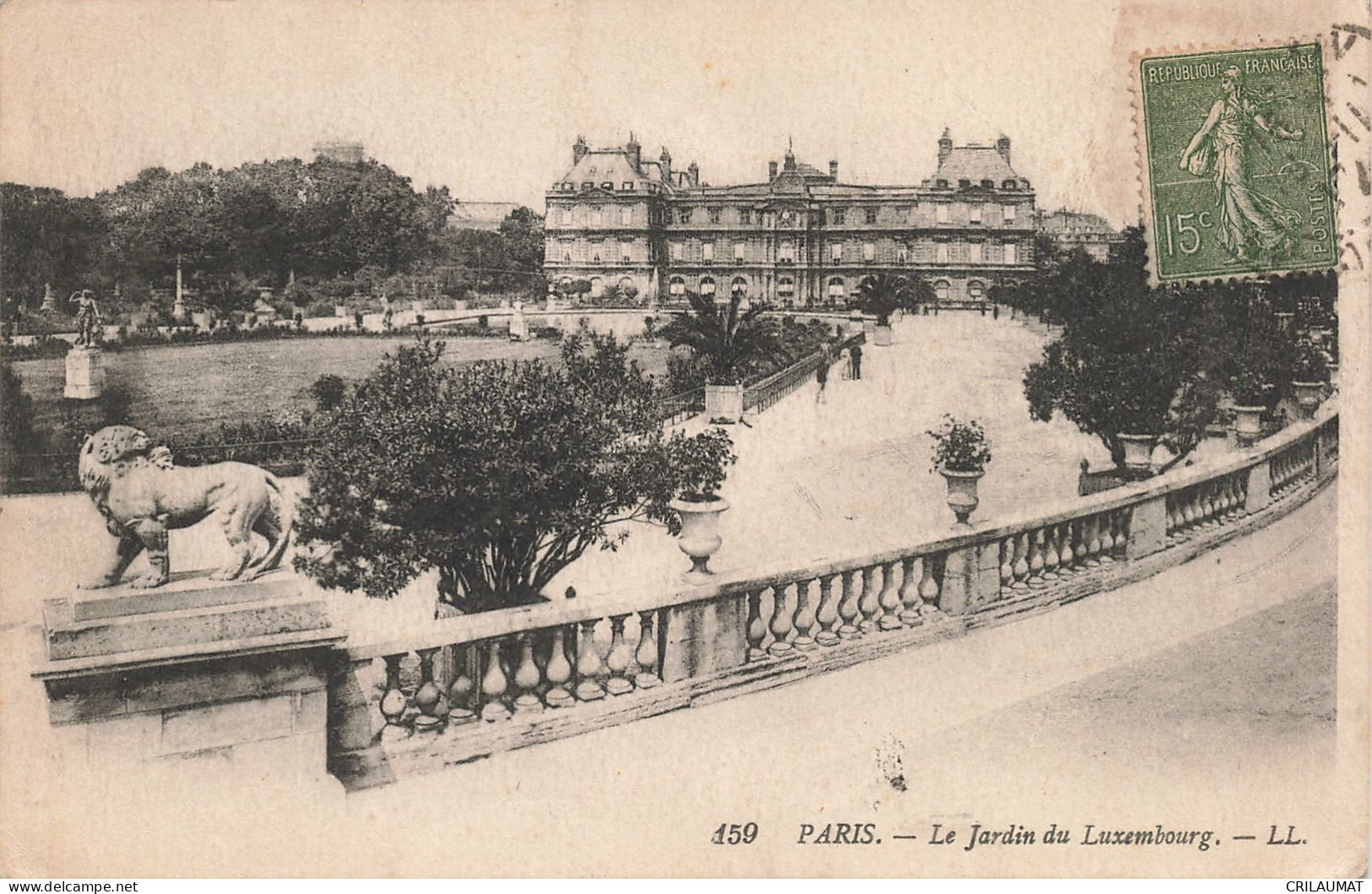 75-PARIS JARDIN DU Luxembourg-N°T5273-B/0119 - Parchi, Giardini