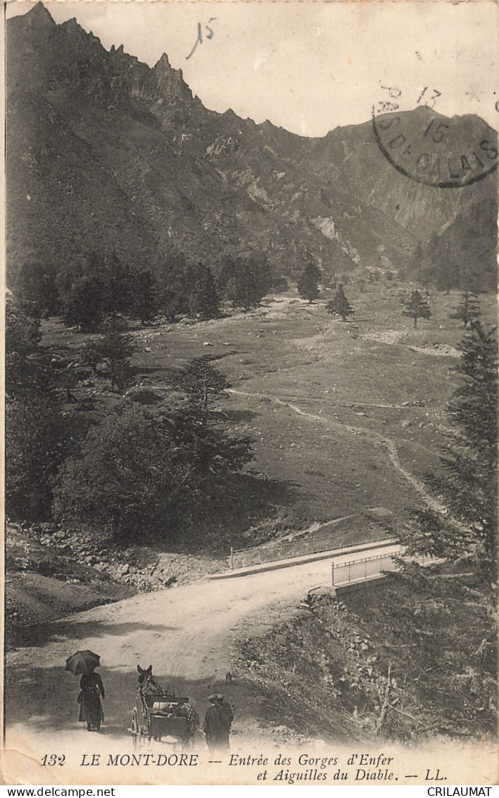 63-LE MONT DORE-N°T5273-B/0061 - Le Mont Dore