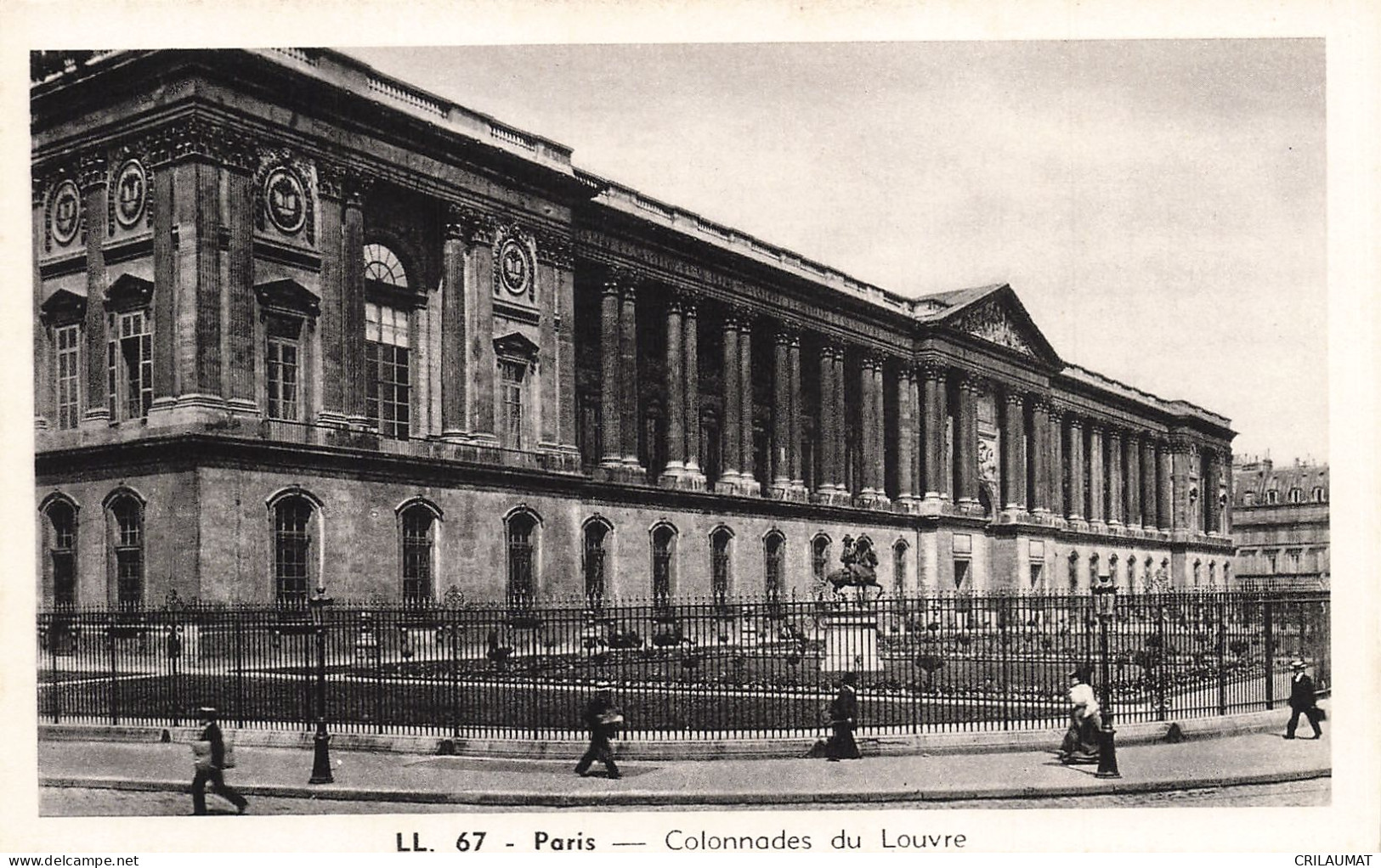 75-PARIS COLONNADES DU LOUVRE-N°T5273-D/0399 - Sonstige & Ohne Zuordnung