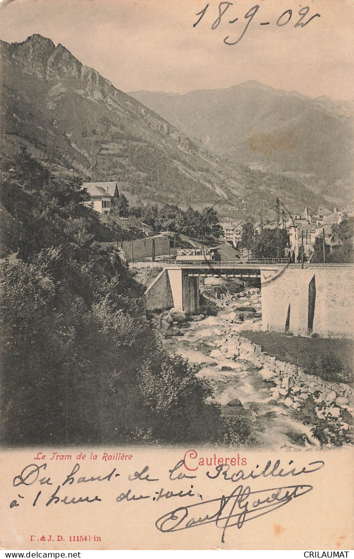 65-CAUTERETS-N°T5273-G/0249 - Cauterets