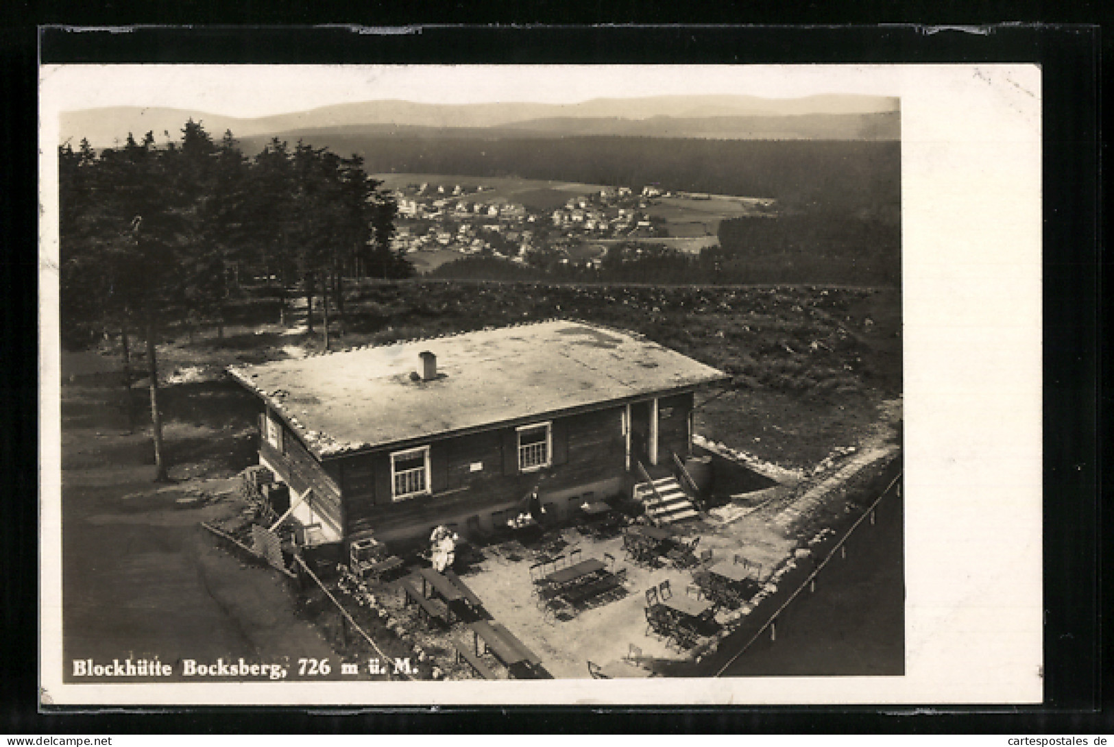 AK Hahnenklee /Harz, Gasthaus Blockhütte Bocksberg  - Other & Unclassified