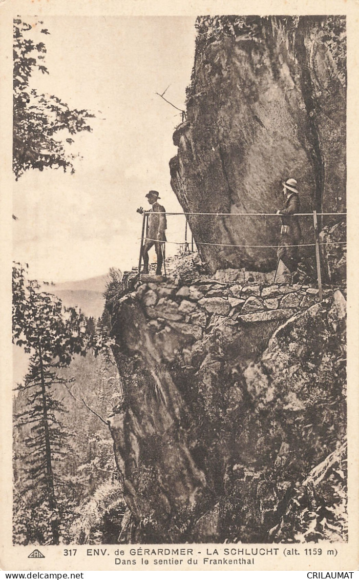 88-LA SCHLUCHT-N°T5273-G/0045 - Sonstige & Ohne Zuordnung