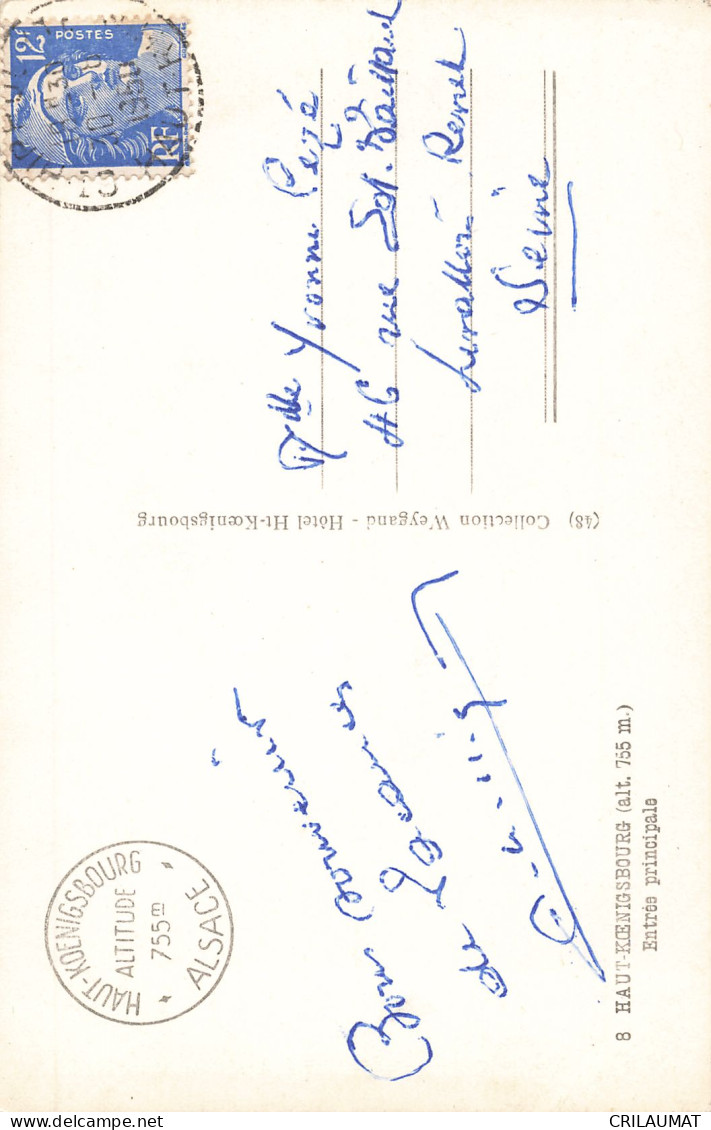 67-HAUT KOENIGSBOURG-N°T5273-G/0031 - Andere & Zonder Classificatie