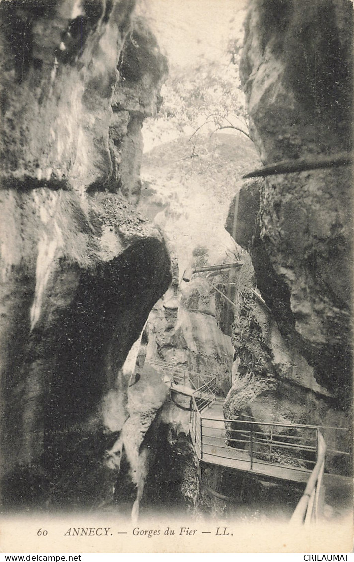 74-GORGES DU FIER-N°T5273-F/0383 - Andere & Zonder Classificatie