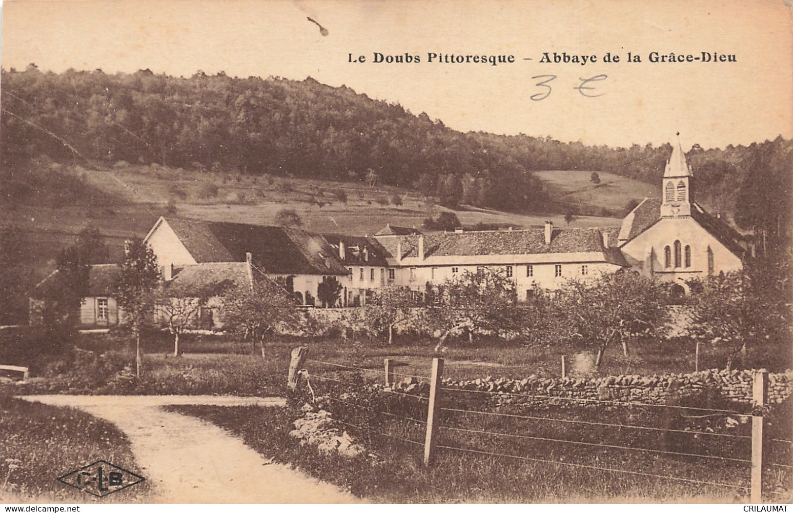 25-LA GRACE DIEU ABBAYE-N°T5274-B/0065 - Autres & Non Classés