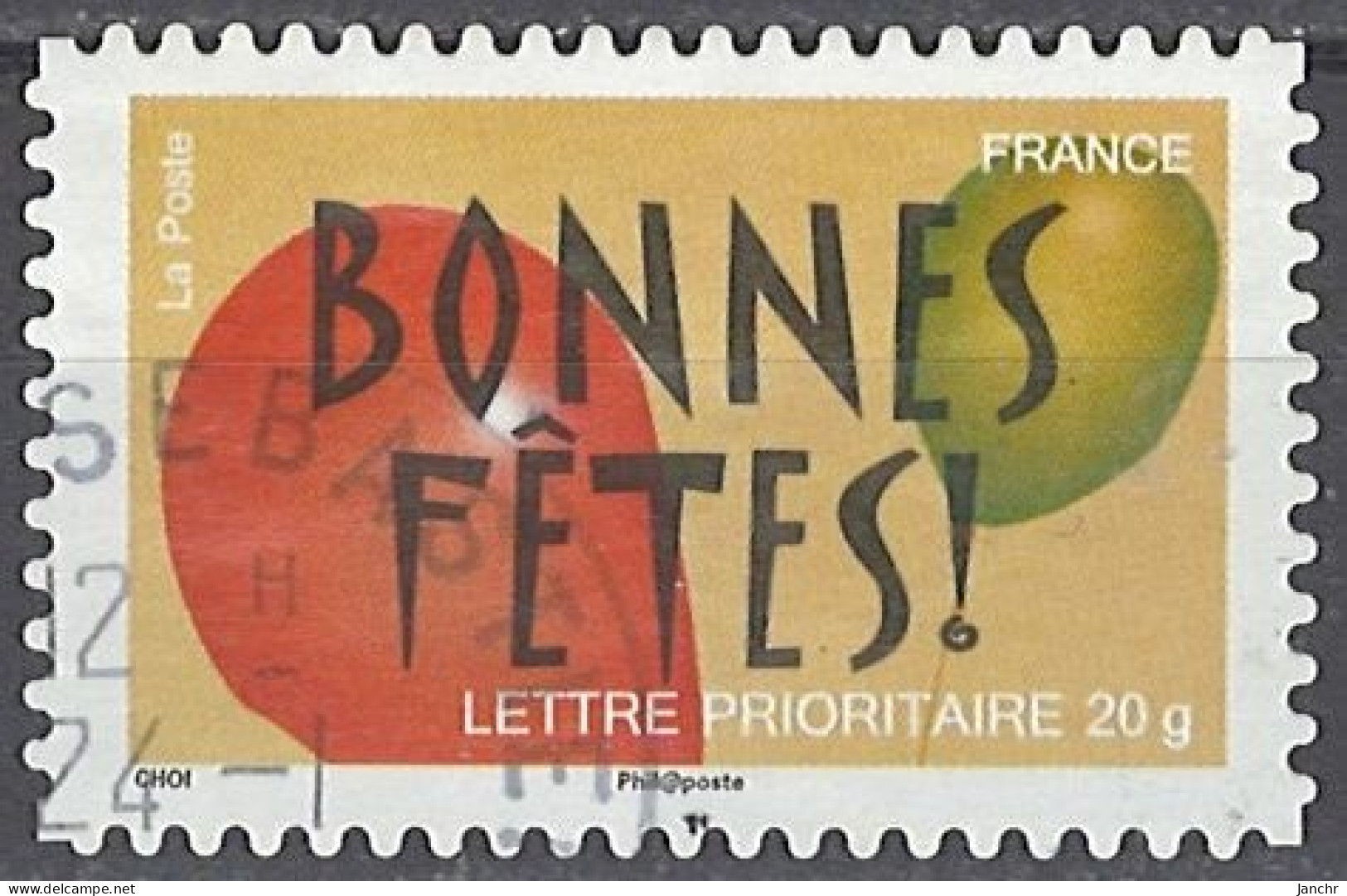 France Frankreich 2008. Mi.Nr. 4556, Used O - Used Stamps