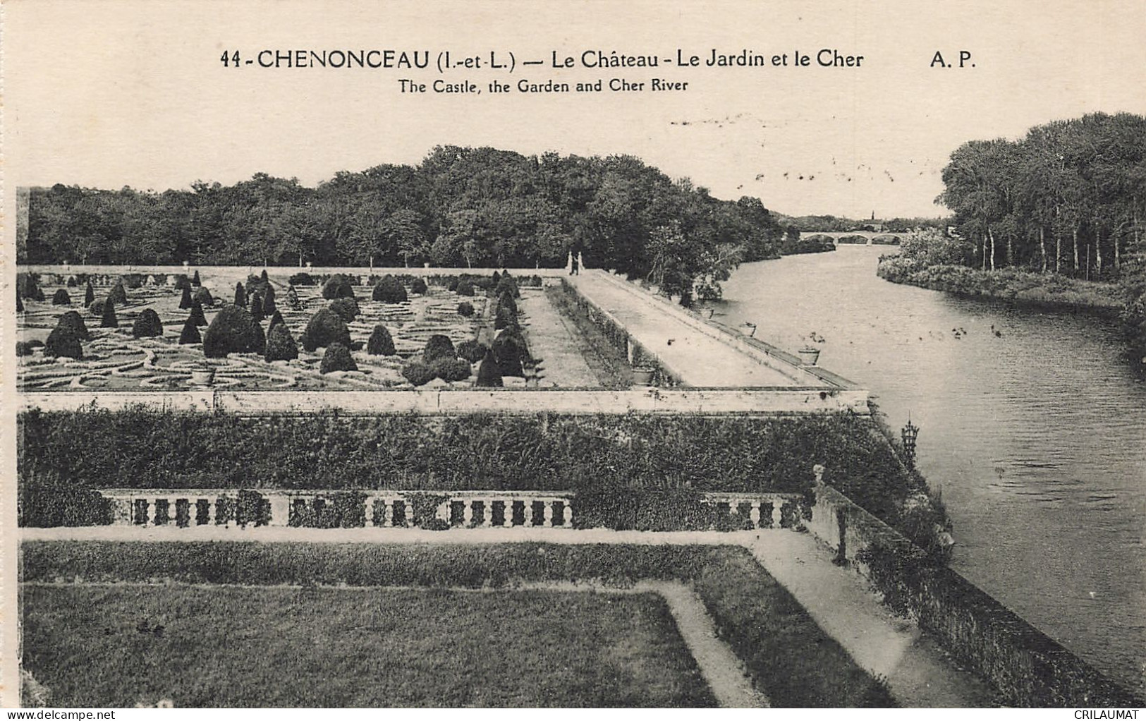 37-CHENONCEAUX LE CHÂTEAU-N°T5274-A/0265 - Chenonceaux