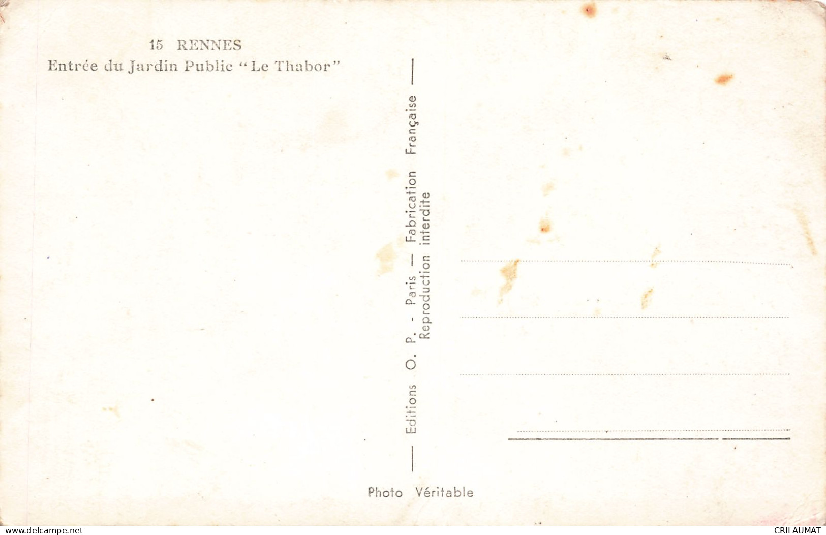 35-RENNES-N°T5274-A/0261 - Rennes