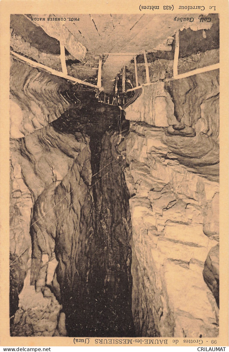 39-BAUME LES MESSIEURS GROTTES-N°T5274-A/0233 - Baume-les-Messieurs