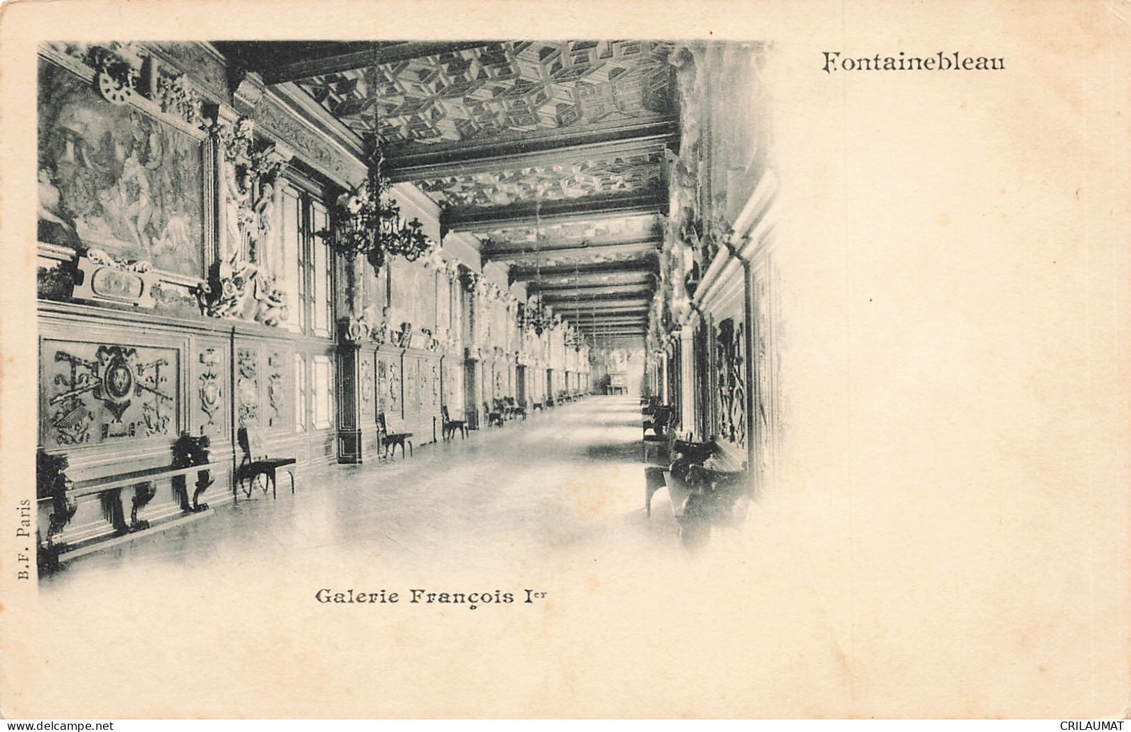 77-FONTAINEBLEAU LE PALAIS GALERIE FRANCOIS 1ER-N°T5274-A/0135 - Fontainebleau